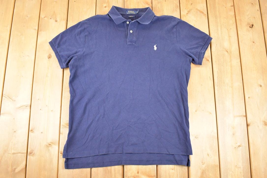 Vintage Y2K Polo By Ralph Lauren Button Up Shirt Women's XL / 2000's Preppy Style / Boxy Fit Polo