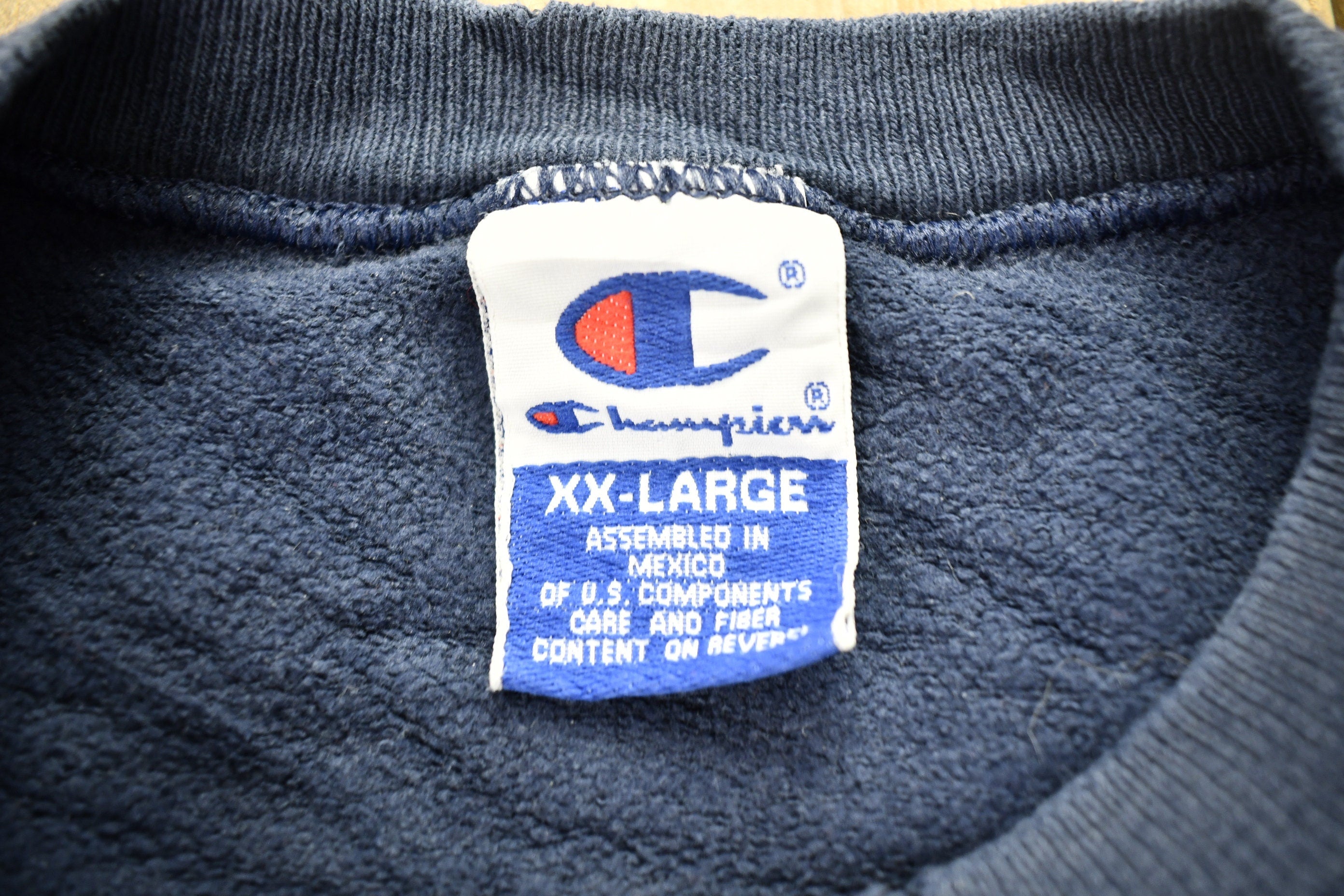 Vintage 1990s Distressed Champion Crewneck Sweatshirt