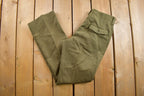 Vintage 1980s Haggar Mustang Wool Trouser Flares Size 28 x 31