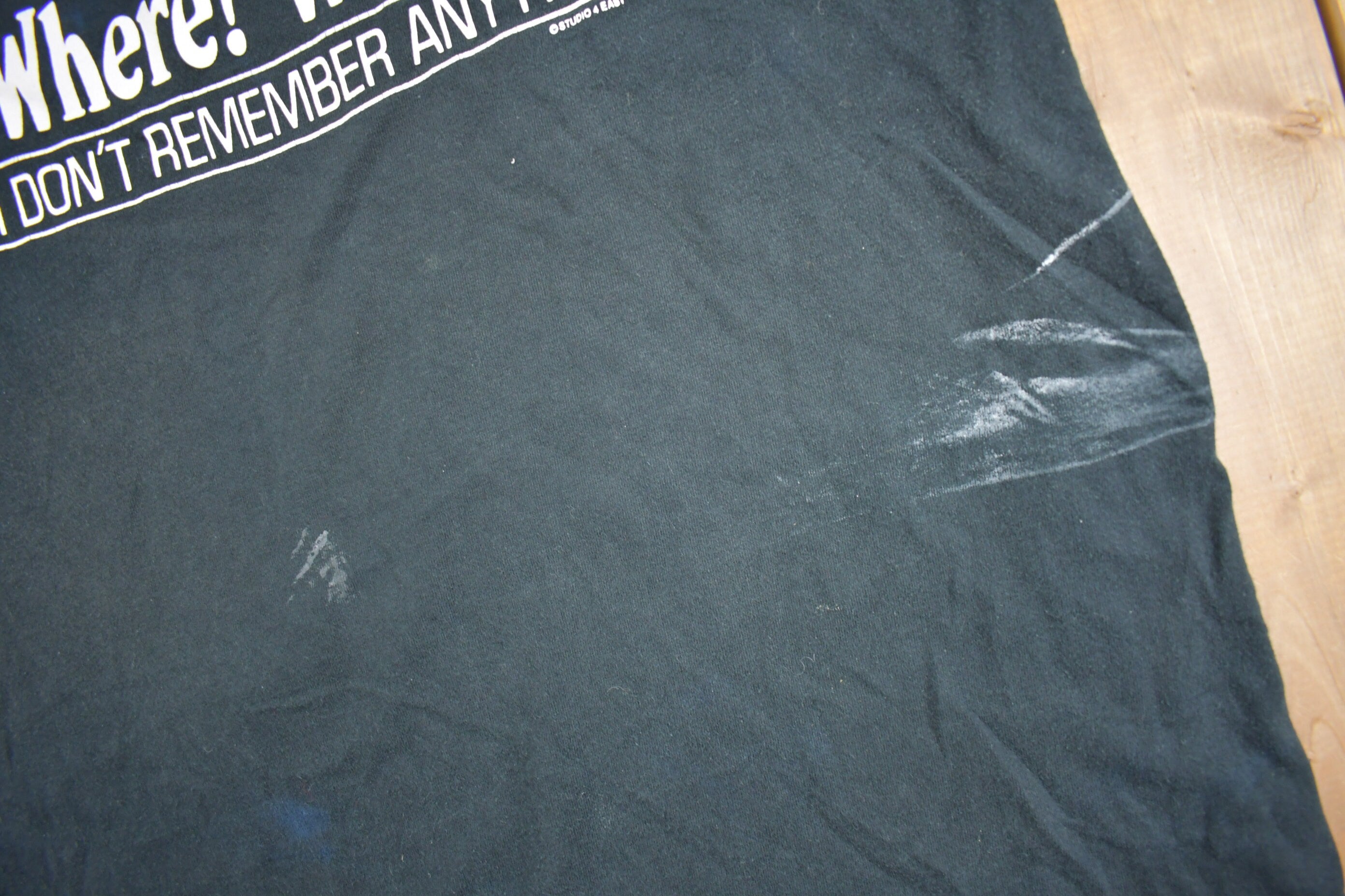 Vintage 1990s Over What Hill?! Where? When? Graphic T Shirt