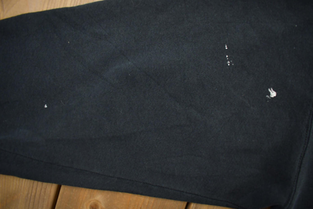 Vintage 1990s Black Quantum Crewneck Sweatshirt