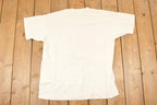 Vintage 1996 Nebraska State Girls Basketball Graphic Print Souvenir T-Shirt Men's L