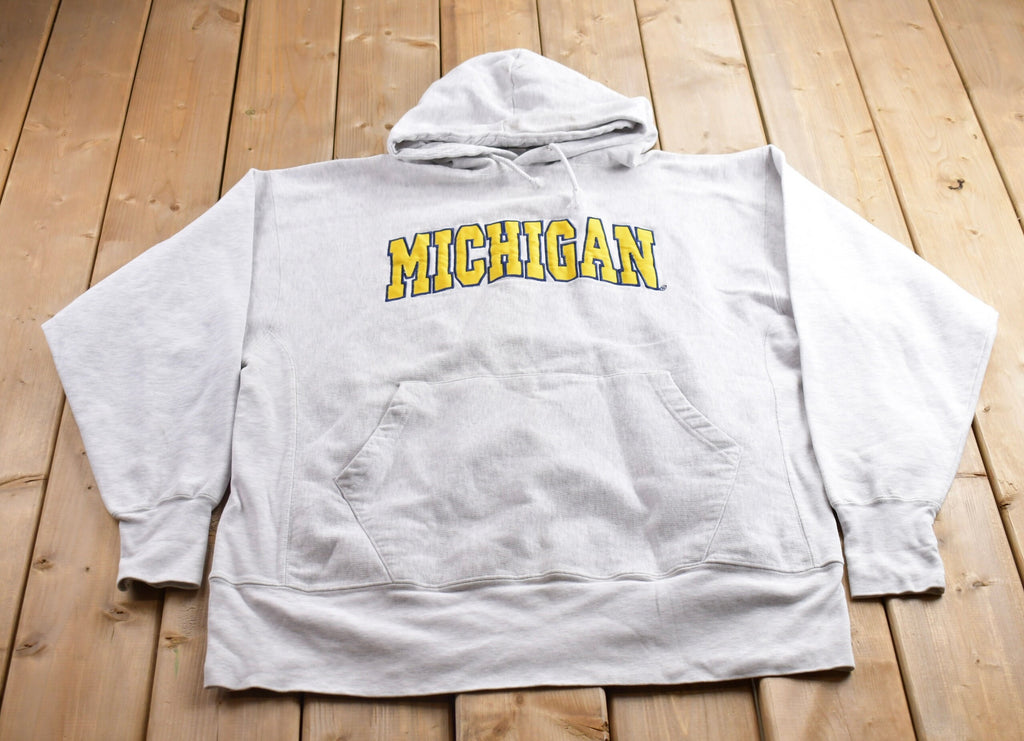 Vintage 1990s University Of Michigan State Collegiate Hoodie