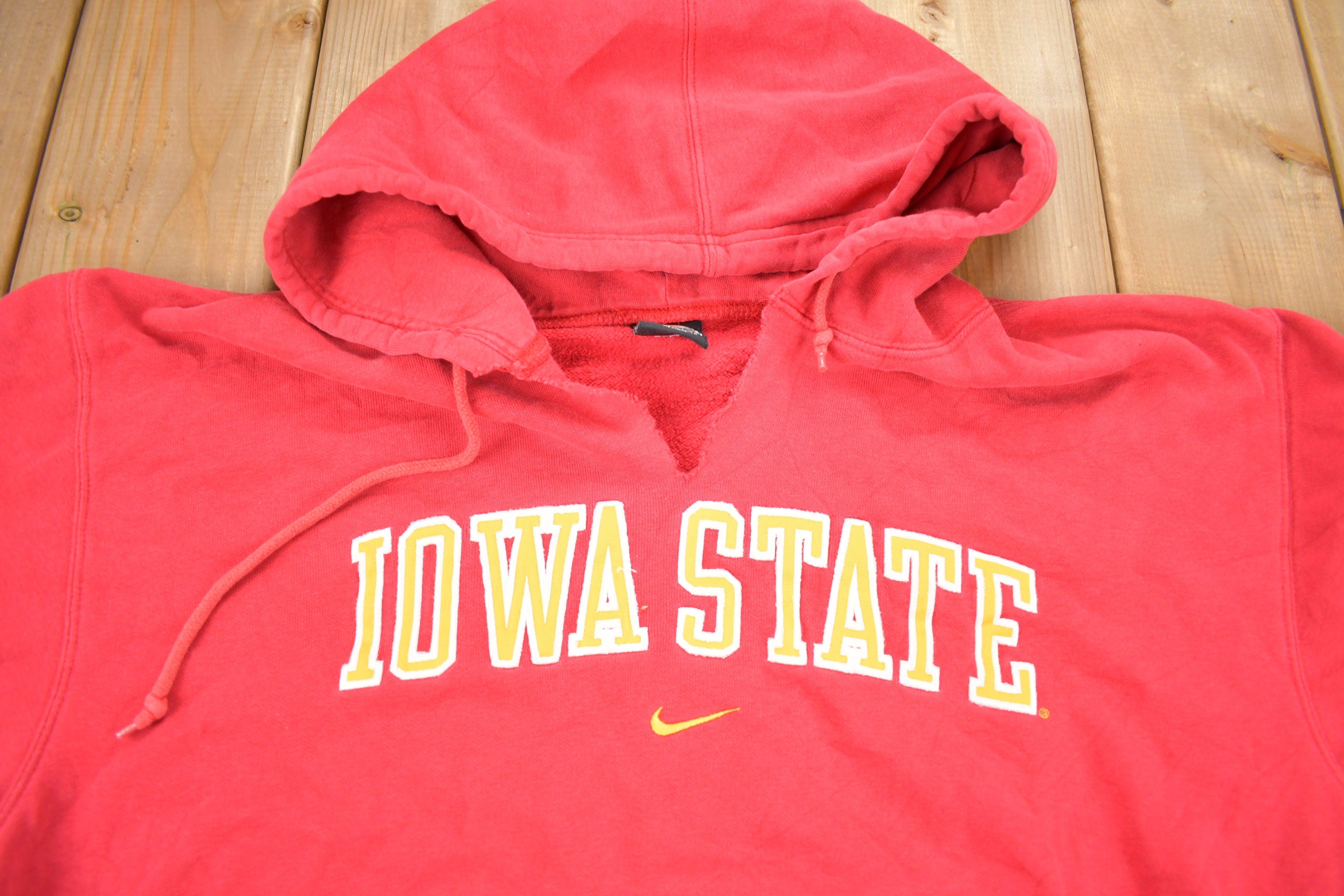 Vintage 1990s University of Iowa State Collegiate Nike Hoodie