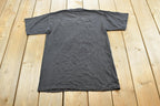 Vintage 1990s Logo 7Minnesota North Stars NHL Graphic T-Shirt Mens S / Single Stitch / NHL Hockey / 90s Streetwear / Sportswear
