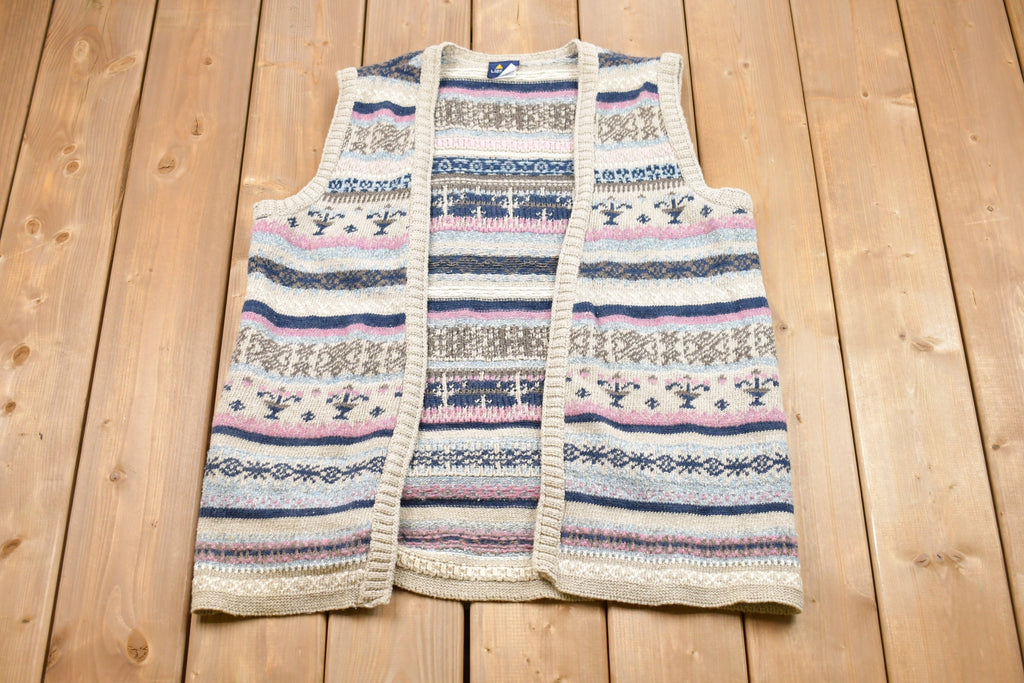 Vintage Knitted Sweater Vest