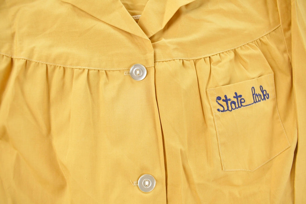 Vintage 1960s State Park Blazer Shirt Jacket Women's Large