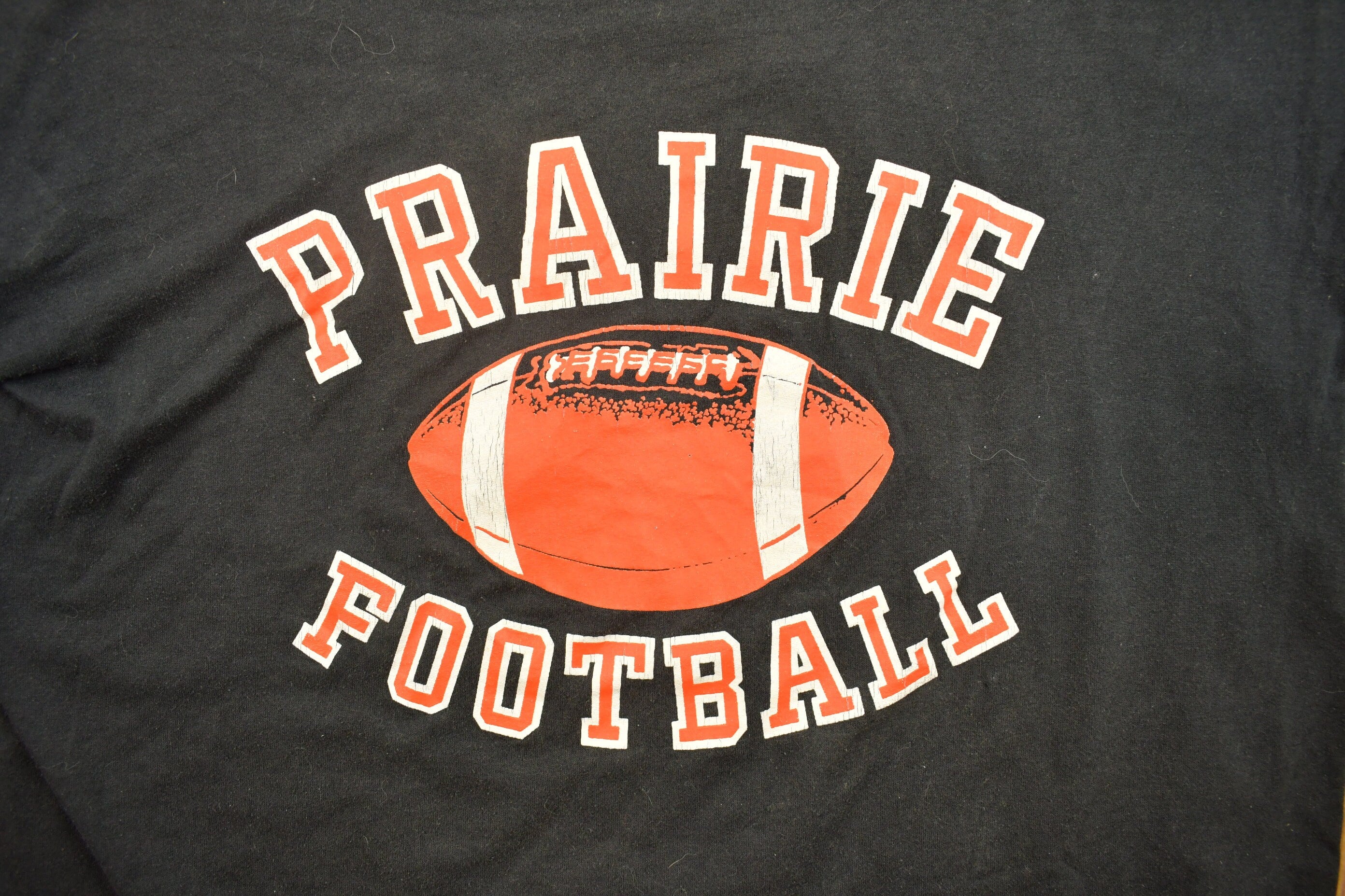 Vintage 1990s Praire Football Russell Athletics Graphic T Shirt