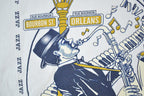 Vintage 1990s New Orleans Jazz Souvenir Crewneck Sweatshirt Made In USA