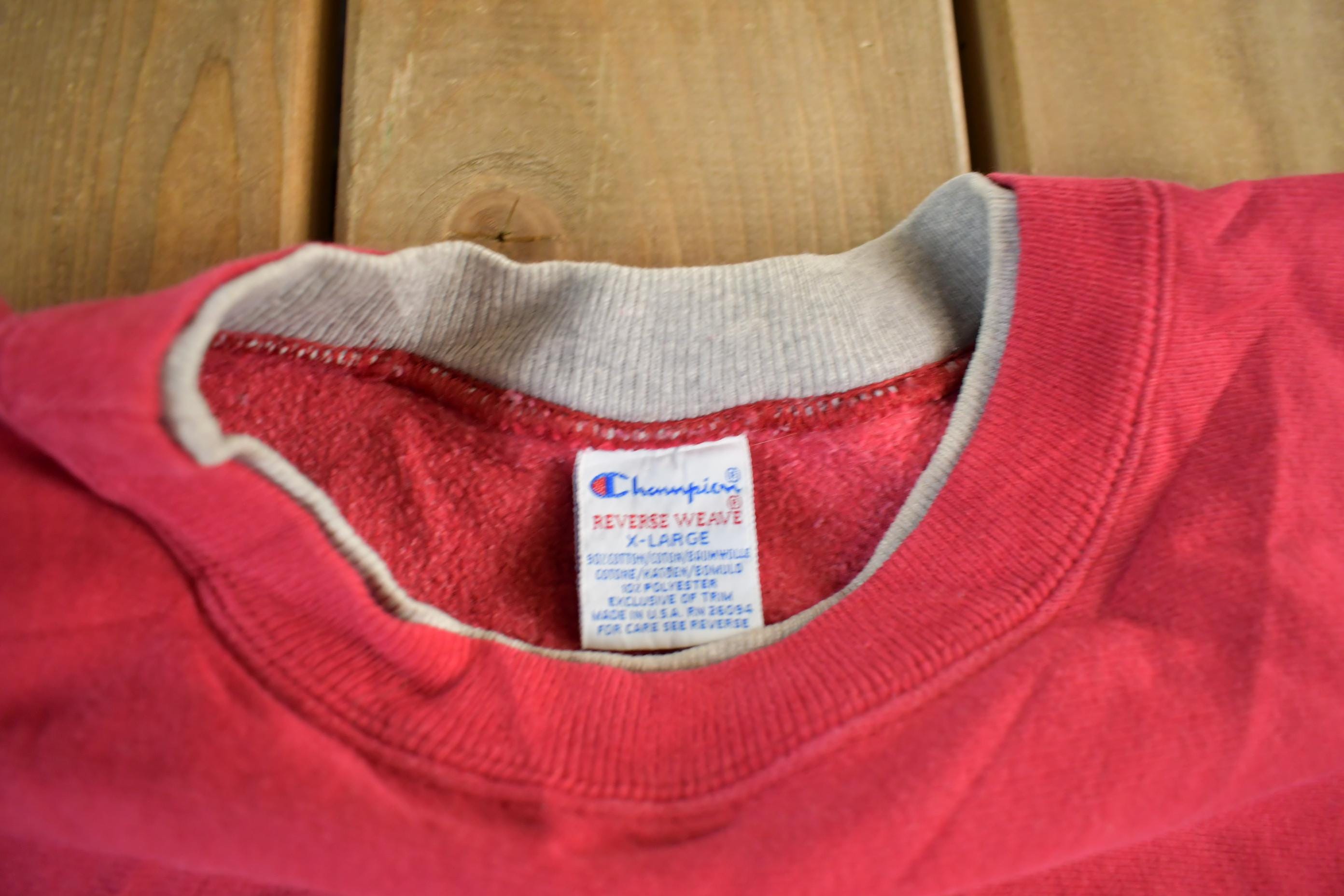 Vintage 1990s Champion Reverse Weave Crewneck Men's XL