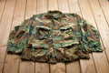 Vintage 80s Military Button Up Shirt