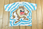 Vintage 1993 TAZ Looney Tunes All Over Print T Shirt