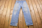 Vintage 1990s Levi's 501 Red Tab Jeans Size 32 x 30
