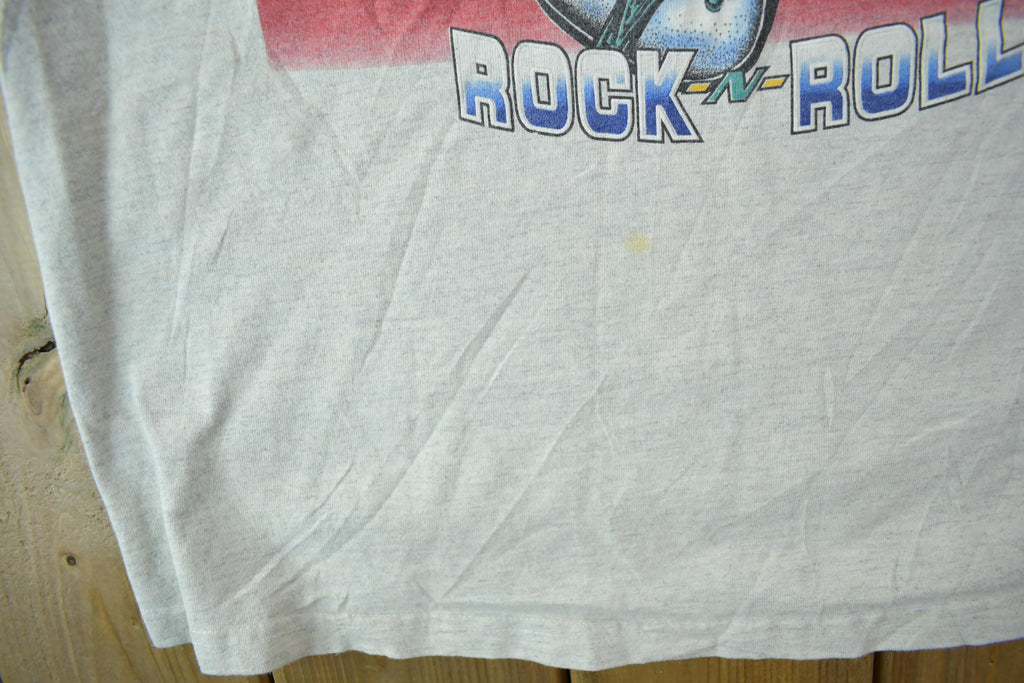 Vintage 1993 Elvis Presley Rock N Roll Graphic T-shirt