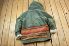 Vintage 1990s Annex Women's Full Length Leather Double Lined Coat