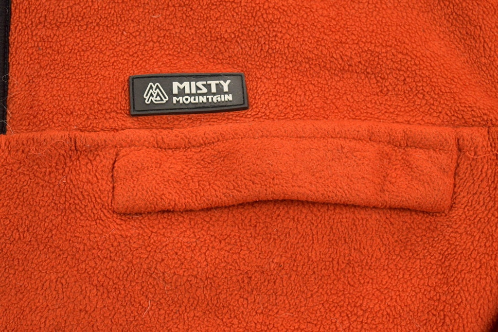 Vintage 1990s Misty Mountain Quarter Zip Fleece Sweater