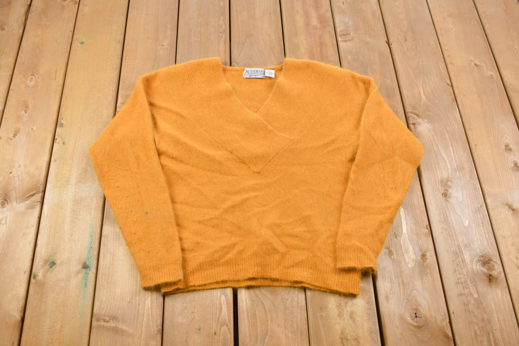 Vintage Autograph Knitted Wool Sweater
