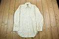 Vintage 1990s Blank Tan Button Up Shirt