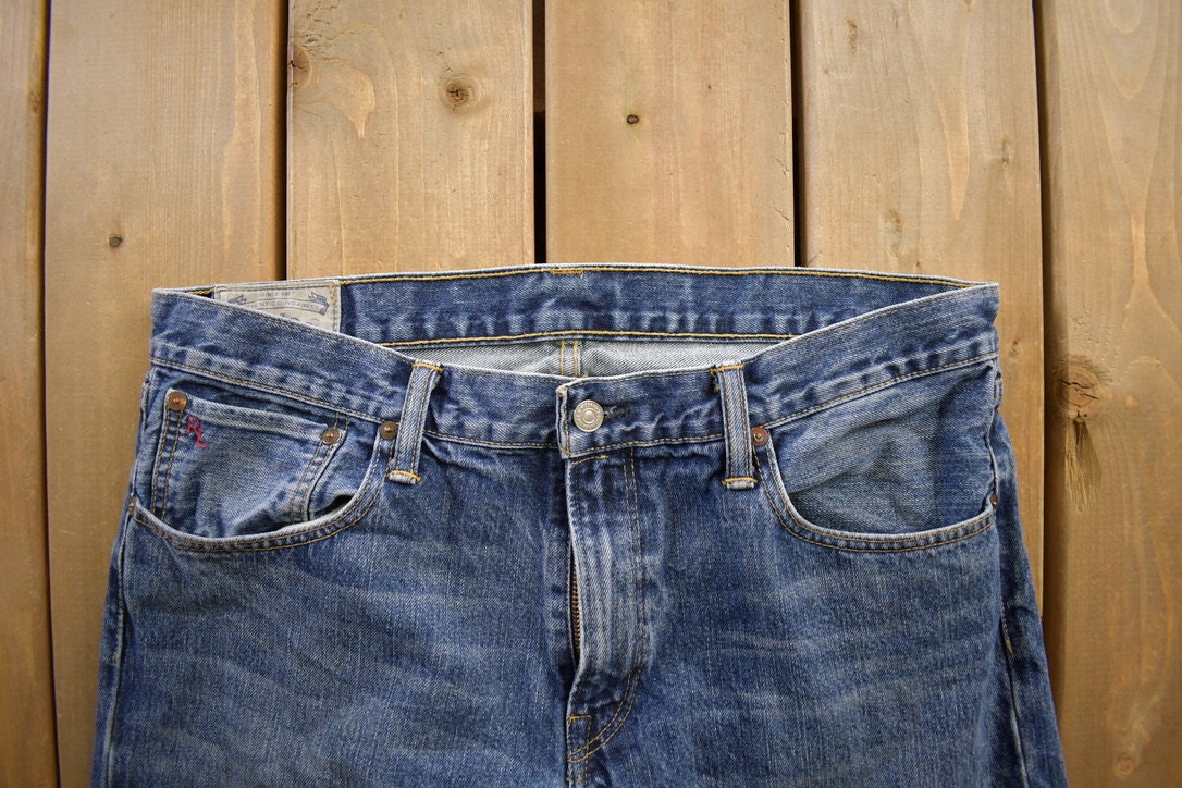 Vintage 2000s Ralph Lauren Polo Denim Jeans Size 35x32