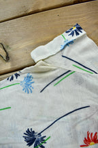 Vintage 1960s Jantzen All Over Print Floral Style Button-Up Shirt