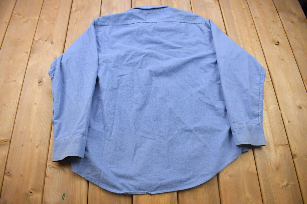 Vintage 1990s Red Head Button Up Shirt