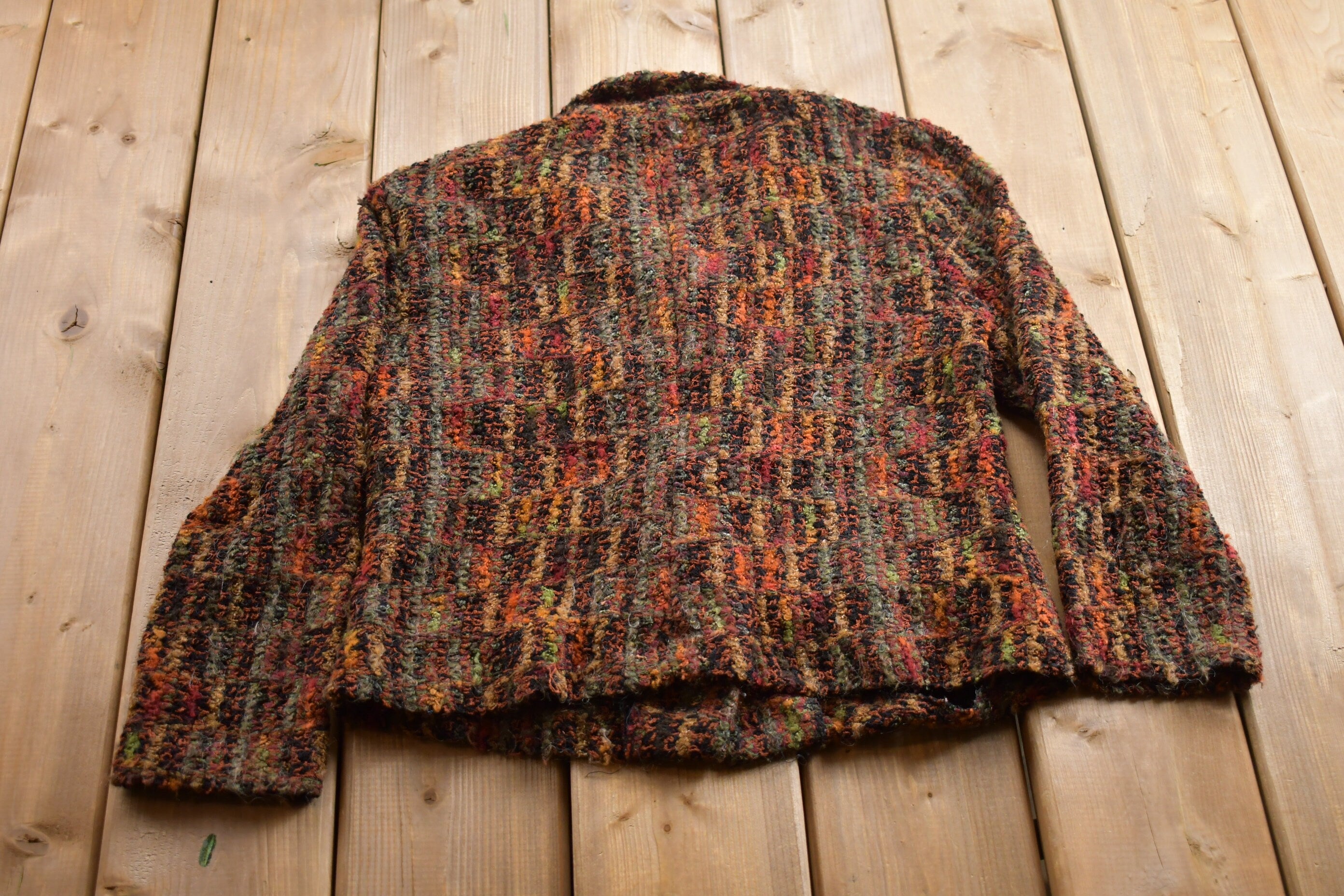 Vintage 1990s Crane Street Knitted Blazer