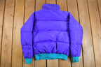 Vintage 1990s Columbia Sportswear Reversible Puffer Jacket