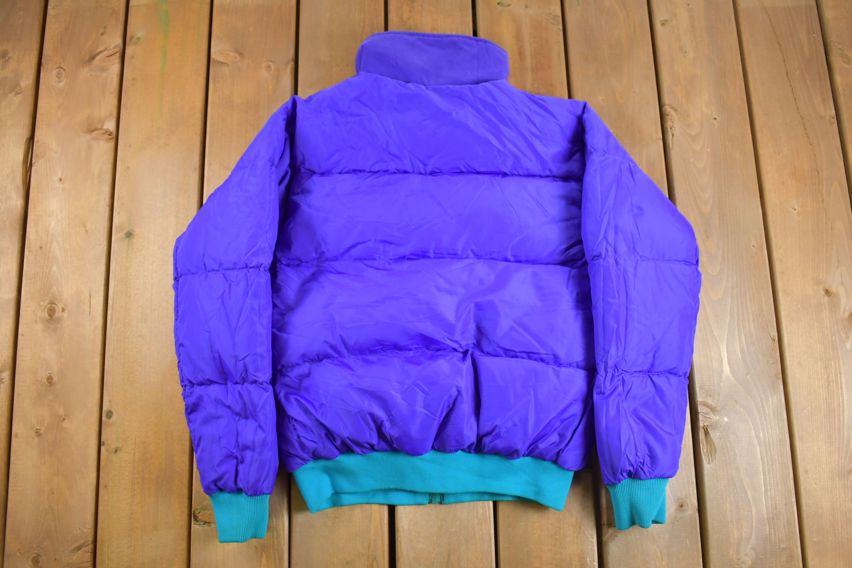 Vintage 1990s Columbia Sportswear Reversible Puffer Jacket
