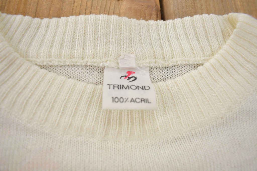 Vintage 1990s Thrimond Knitted Crewneck Sweater