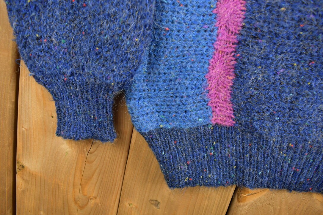 Vintage 1990s Ginenne Knitted Crewneck Sweater