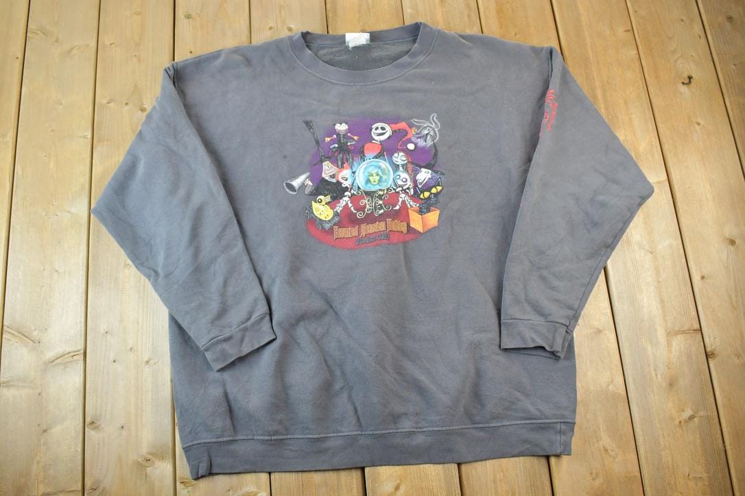 Vintage 2003 Haunted Mansion Holiday Crewneck Sweater /