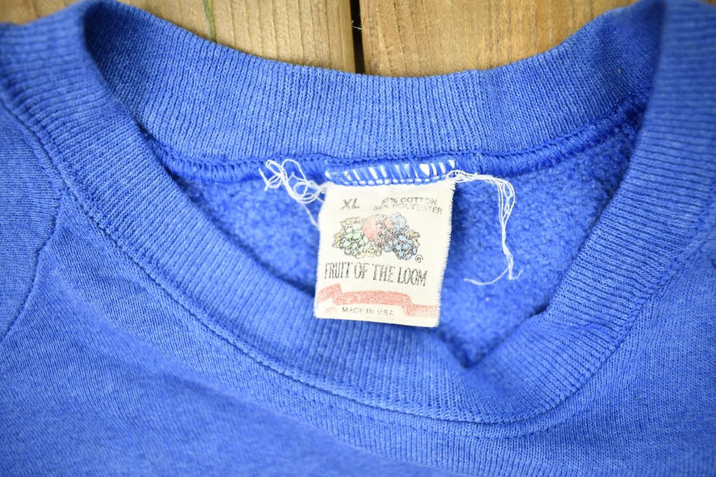 Vintage 1991 Wal-Mart USA Proud Raglan Crewneck Sweatshirt