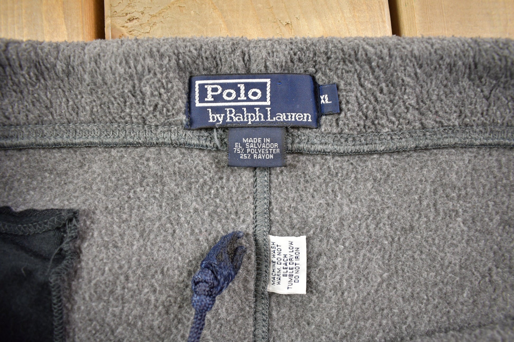 Vintage 1990s Polo Ralph Lauren Fleece Sweat Pants Size XL