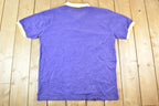 Vintage 1999 Minnesota Vikings NFL Embroidered Quarter Button Shirt Mens XL