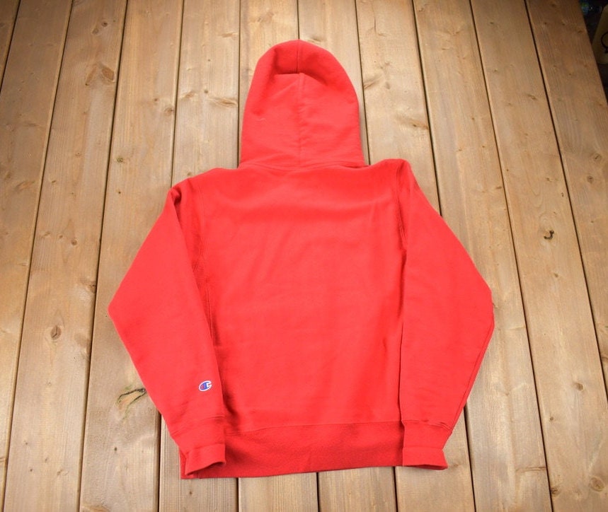 Vintage 1990s Champion Reverse Weave Hooded Sweatshirt