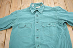Vintage 1990s LL Bean Chamois Cloth Shirt
