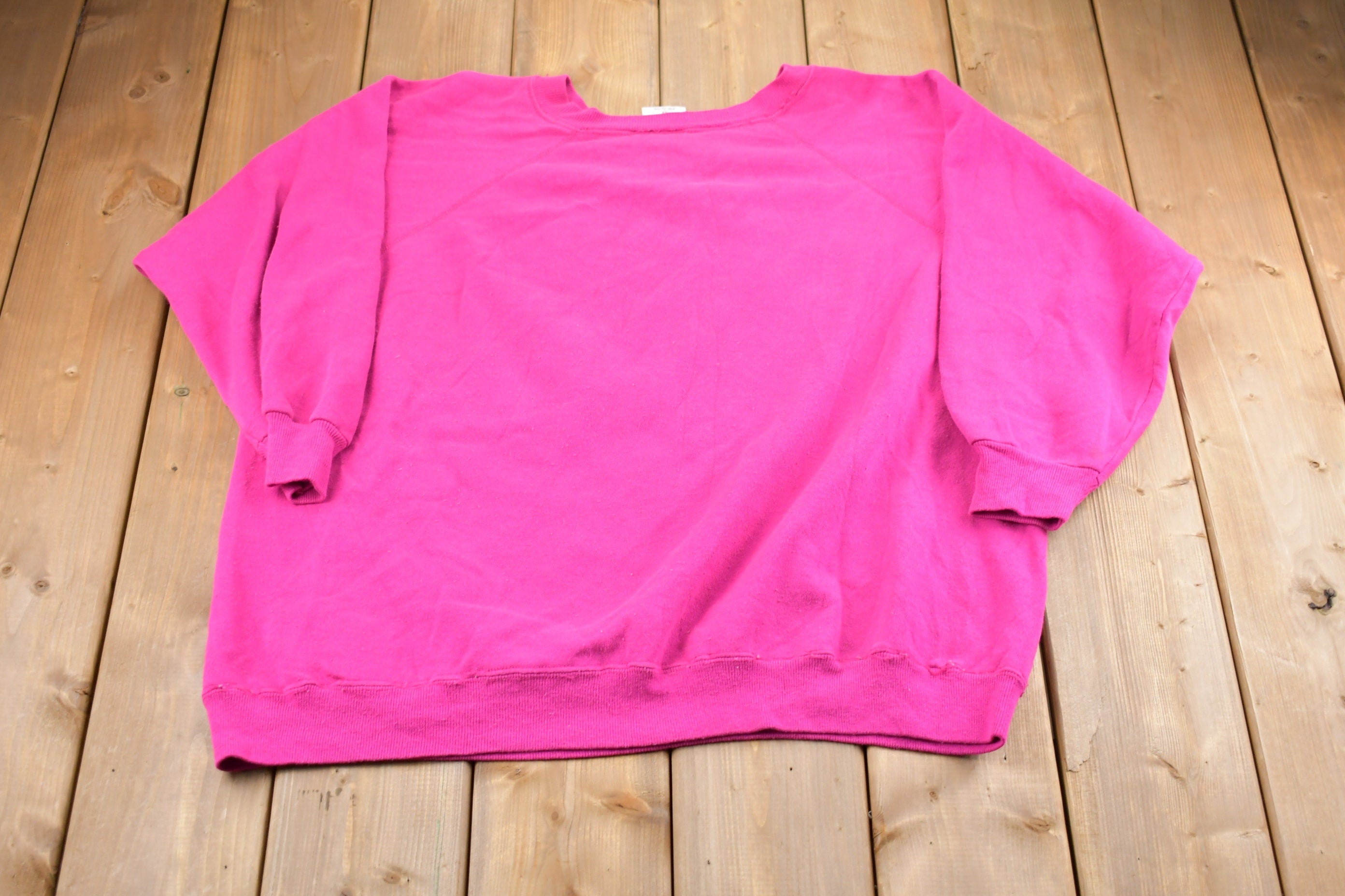 Vintage 1990s Hanes Her Way Floral Graphic Crewneck Sweatshirt