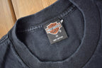 Vintage 1995 Kingston Ontario Harley Davidson Motorcycles Feel the Thunder Single Stitch Graphic T-Shirt Made In USA