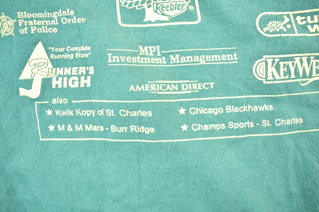 Vintage 1997 Mc Donalds DARE Family Challenge 5K Run Crewneck Sweatshirt