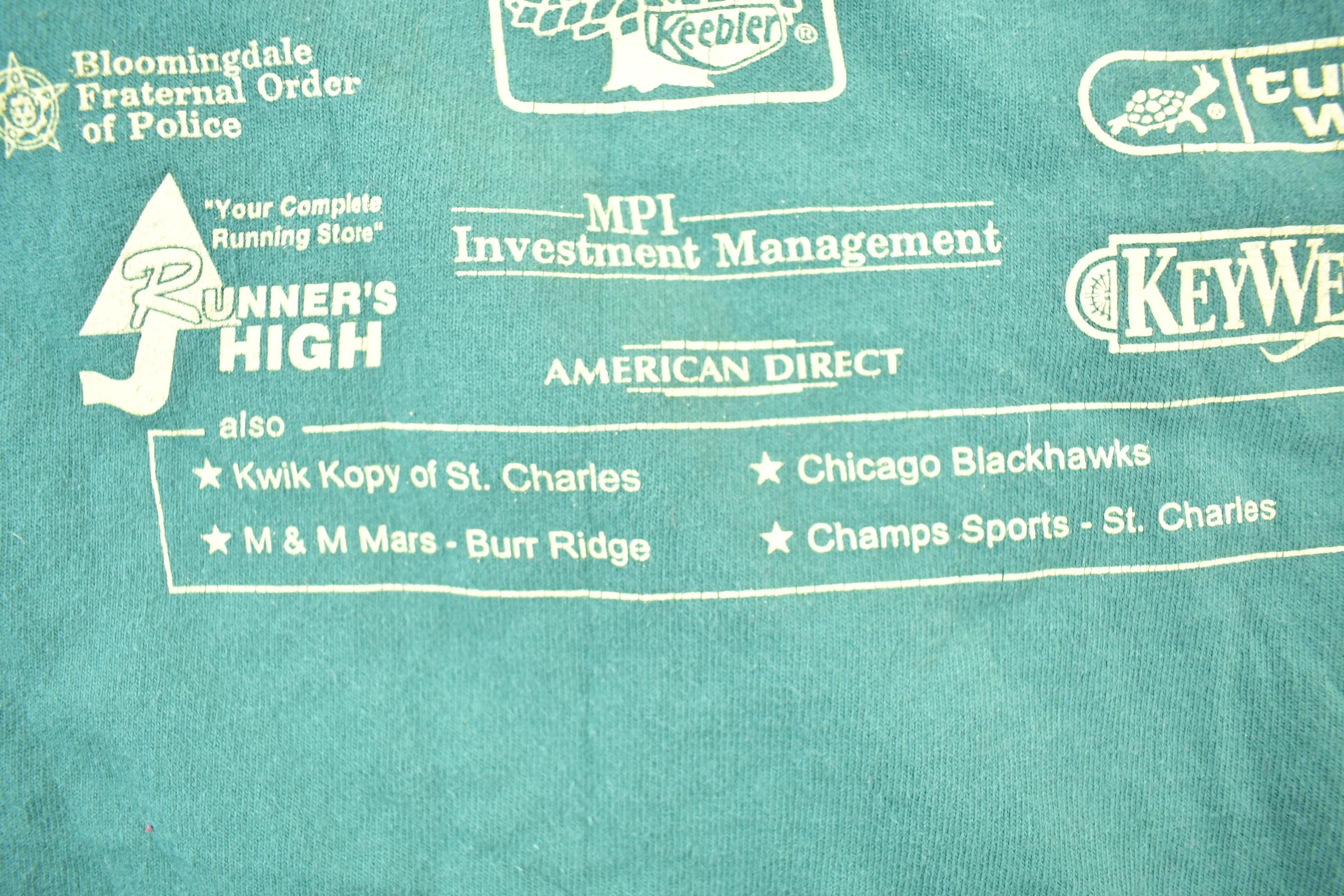 Vintage 1997 Mc Donalds DARE Family Challenge 5K Run Crewneck Sweatshirt