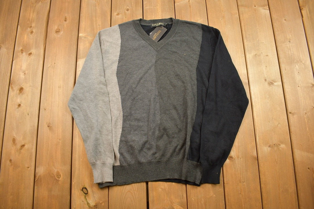 Vintage 1990s San Lodo Knitted Crewneck Sweater