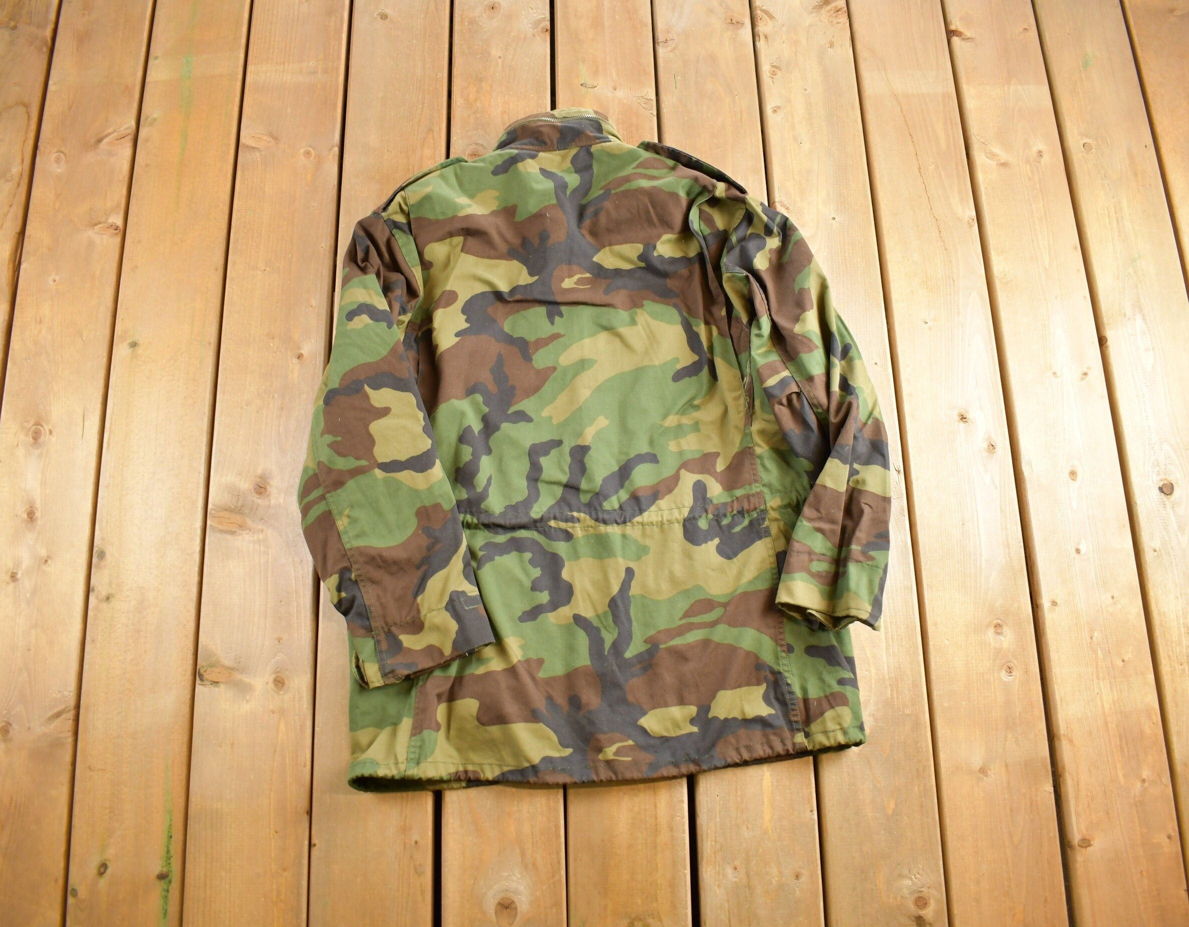 Vintage 1990's Classic Camouflage Military