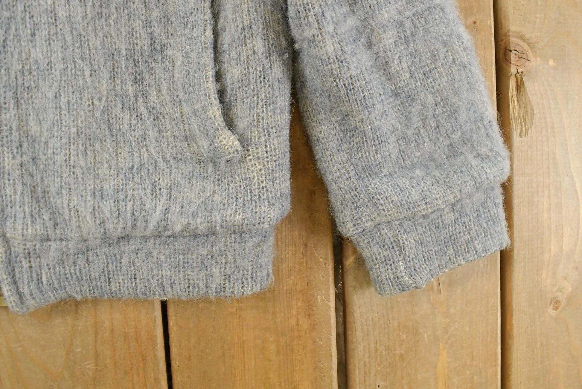 Vintage 1980s Samband of Iceland Knit Wool Sweater Jacket Women's Small / Made In Iceland / Outdoorsman / Vintage Knit / Winter Sweatshirt