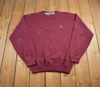 Vintage 1990s Tommy Hilfiger Embroidered Knit Crewneck Sweater