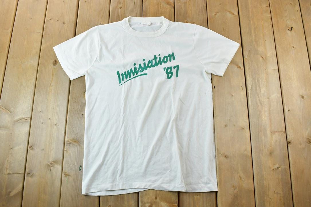 Vintage 1987 Innisiation Souvenir T-Shirt