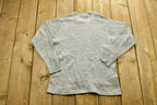 Vintage 1990's Jamari Thermolactyl Blank Thermal Crewneck Sweatshirt