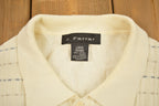 Vintage 1990s Knit Polo Sweatshirt