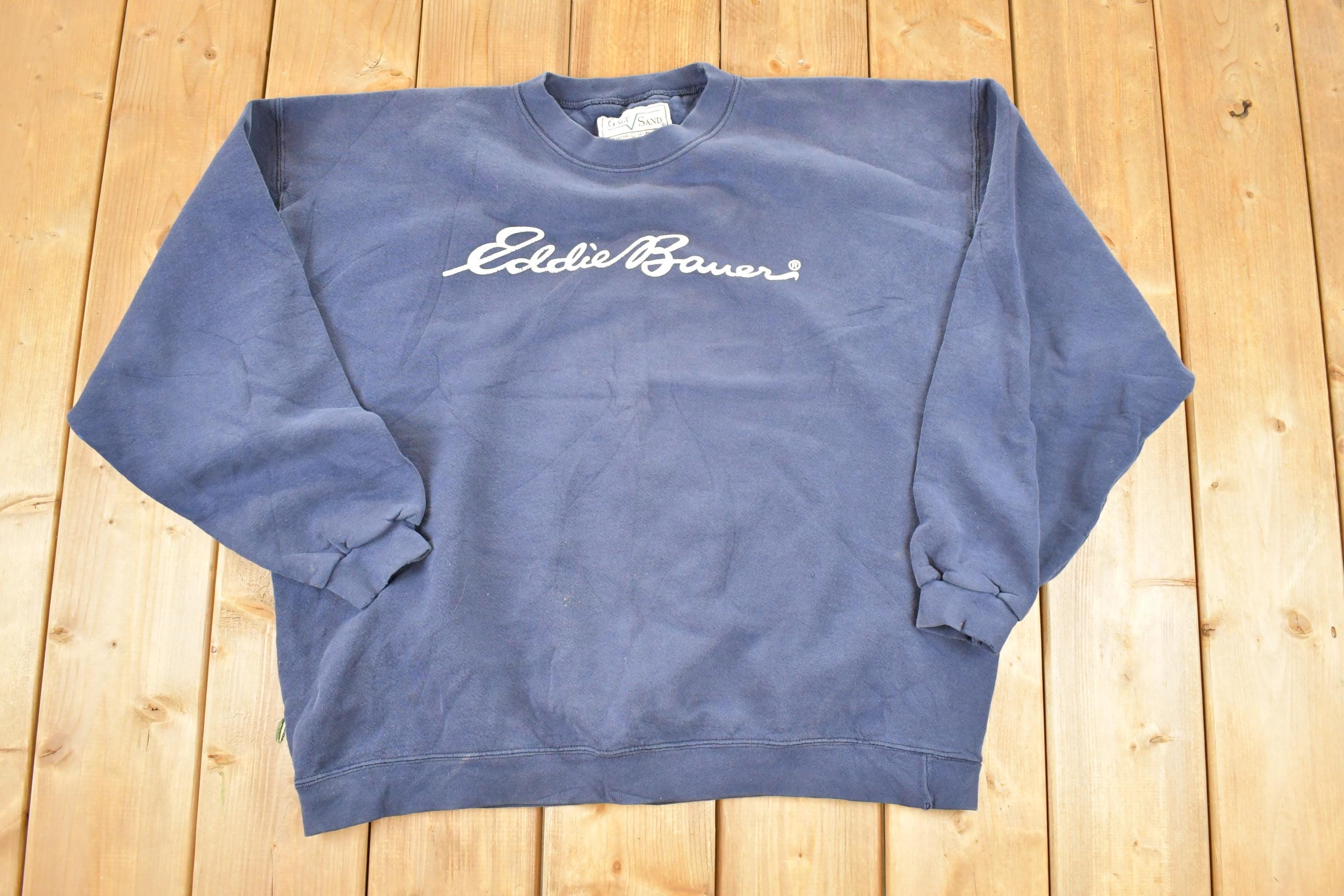Vintage 1990s Eddie Bauer Galt Sand Heavyweight Crewneck Sweatshirt Men's L