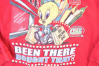 Vintage 1990s Tweety Bird Shopping Looney Tunes Crew Neck Womens XXL