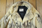 Vintage 1990s Saks Furs Arctic Fox Fur Coat